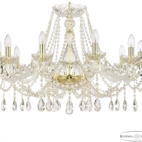 Подвесная люстра Bohemia Ivele Crystal 107 107/10/300 G