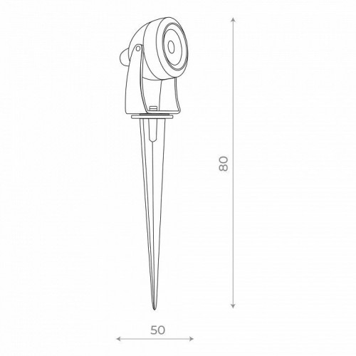 Грунтовый светильник ST Luce Reggio SL098.405.01