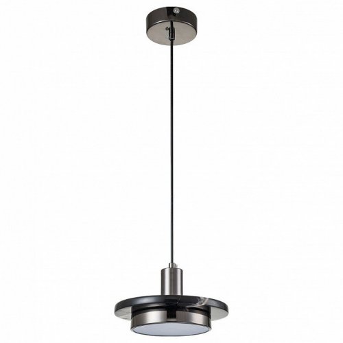 Подвесной светильник Escada 10260/1 LED*12W Black/Black marble Подвесной светильник Escada 10260/1 LED*12W Black/Black marble
