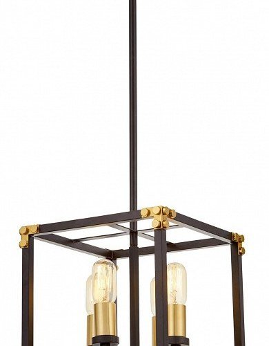 Подвесная люстра Lumina Deco Waldorf LDP 1140-4 BK+MD Подвесная люстра Lumina Deco Waldorf LDP 1140-4 BK+MD