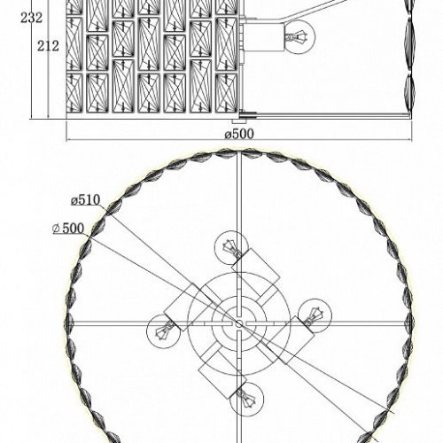 Потолочная люстра Maytoni Modern MOD184PL-04CH Потолочная люстра Maytoni Modern MOD184PL-04CH