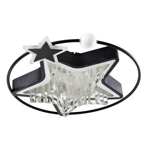 Потолочный светильник LED4U L8025-450 BK Потолочный светильник LED4U L8025-450 BK