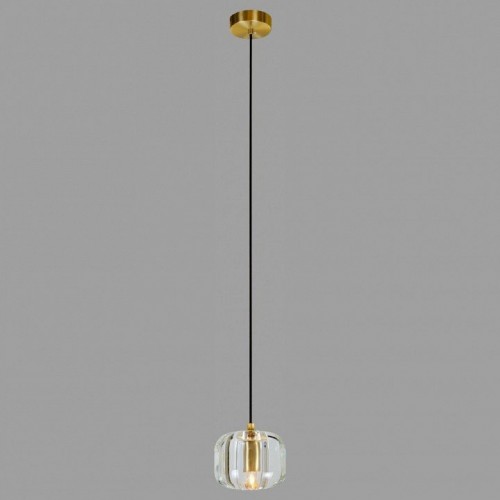 Подвесной светильник Belfast Pansy 6214-1 BR CL Подвесной светильник Belfast Pansy 6214-1 BR CL