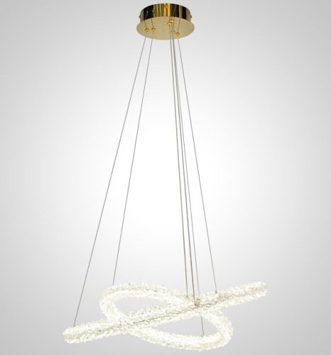 Подвесная люстра AM Group OVALE GD D600+400