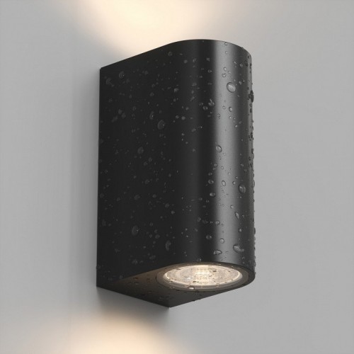 Уличный настенный светильник Denkirs Narvik DK9791-BK