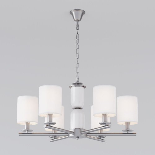 Подвесная люстра Caprera 60146/6 никель Подвесная люстра Caprera 60146/6 никель