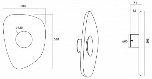 Накладной светильник Mantra Acustic 9444