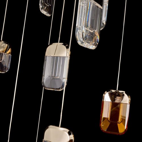 Подвесная люстра Natali LE7771/13 Gold