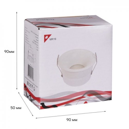 Точечный светильник  16062-9.0-001LD MR16 WT