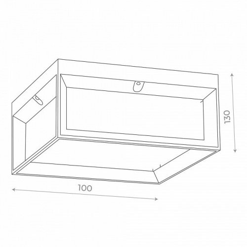 Уличный светодиодный светильник ST Luce Cubista SL077.402.01
