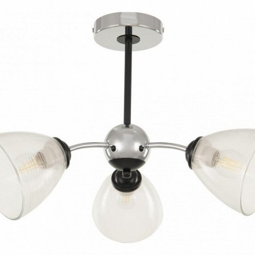 Потолочная люстра Napoli-329007 329007/3 CR.BK Потолочная люстра Napoli-329007 329007/3 CR.BK