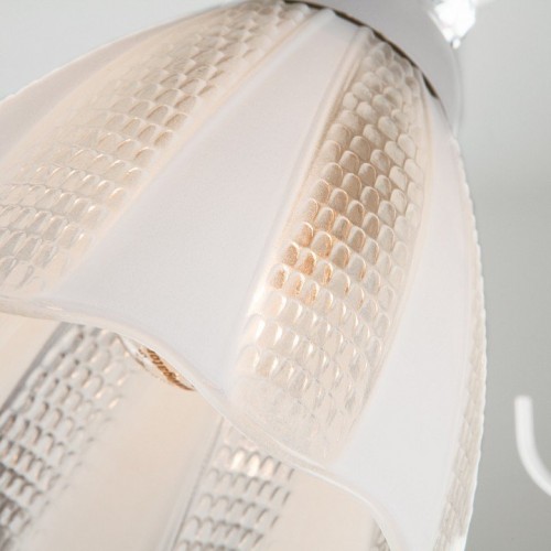 Потолочная люстра Eurosvet Floranse 30155/5 белый Потолочная люстра Eurosvet Floranse 30155/5 белый