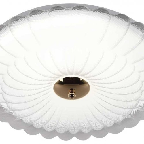 Светильник потолочный светодиодный ЭРА Классик без ДУ SPB-6 Chester 48W-5K WH+GD 5000К белый/золото Б0070191