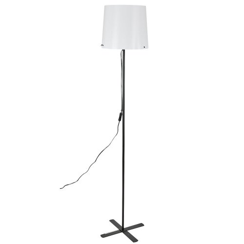 Торшер  UML-T510 E27 BLACK/WHITE