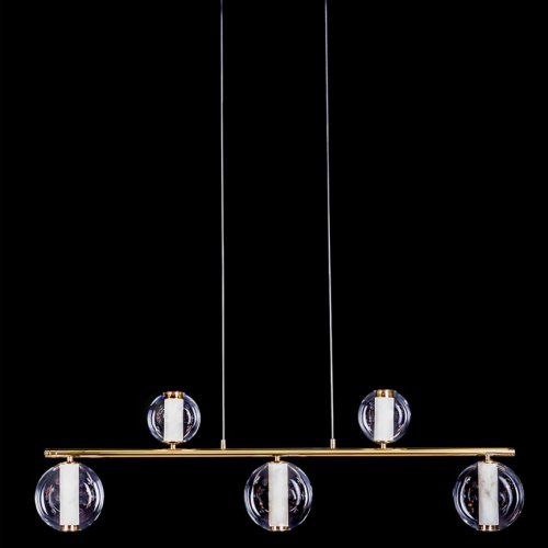 Подвесная люстра Aurore LE7703/5L Gold