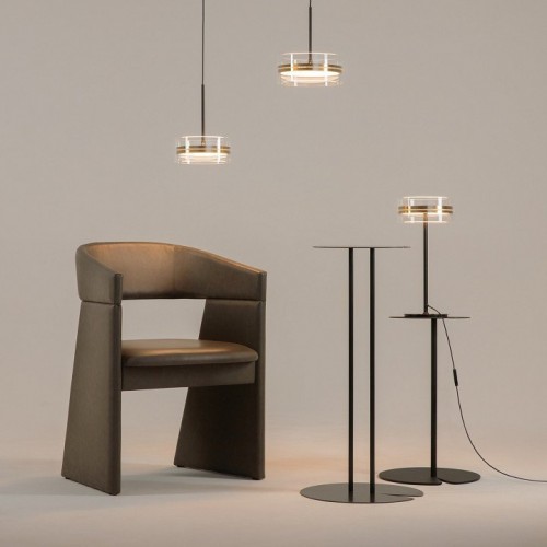 Интерьерная настольная лампа Maytoni Dress code MOD348TL-L14BBS3K