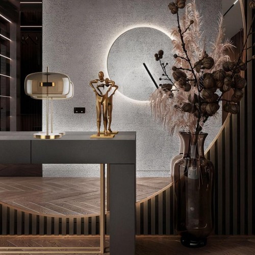 Интерьерная настольная лампа Loft IT Dauphin 10040T/B