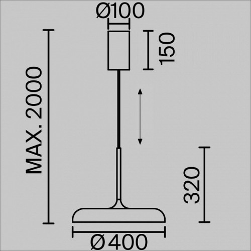 Подвесной светильник Maytoni Gerhard MOD189PL-L39W3K Подвесной светильник Maytoni Gerhard MOD189PL-L39W3K