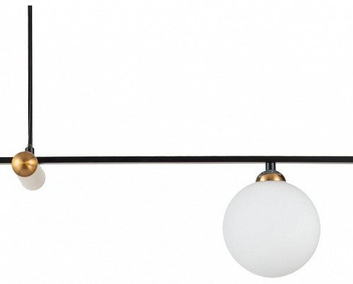 Подвесной светильник Indigo Opaco 11015/3P Black Подвесной светильник Indigo Opaco 11015/3P Black