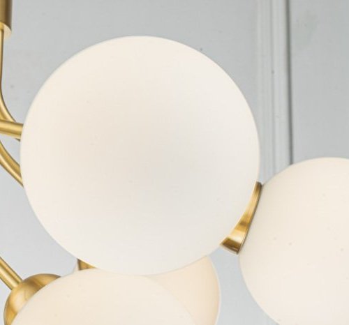 Подвесная люстра Belfast Bryson L-8130-6+3 BR GL Подвесная люстра Belfast Bryson L-8130-6+3 BR GL