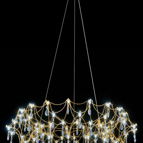 Подвесная люстра Thea LE3035/800 GD/TR