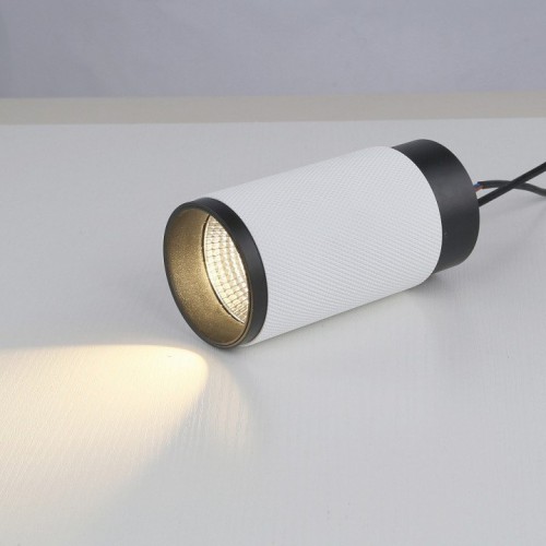 Точечный светильник iLedex Delta 1954-10W-3000K-36 BK+WH