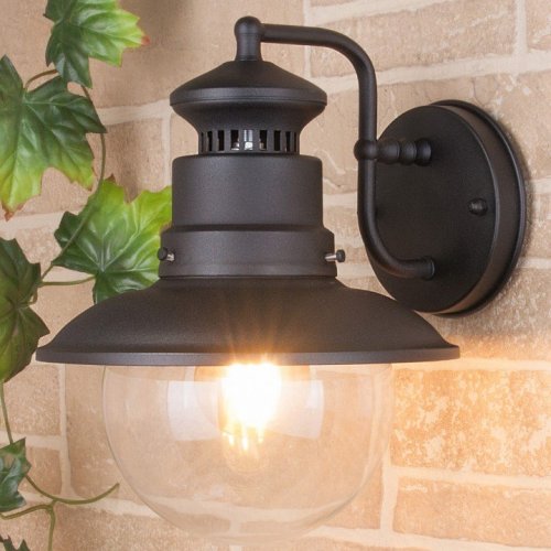 Уличный настенный светильник Elektrostandard Talli D GL 3002D черный 4690389106576 Уличный настенный светильник Elektrostandard Talli D GL 3002D черный 4690389106576