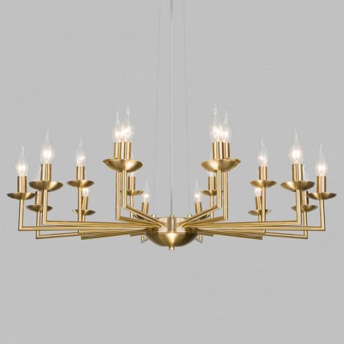 Подвесная люстра Eurosvet Cariso 60150/18 латунь