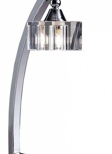 Настольная лампа Mantra Cuadrax Chrome Optical Glass 0964