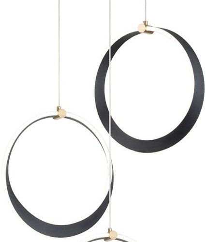 Подвесная светодиодная люстра Indigo Parade 14014/3P Black V000072L