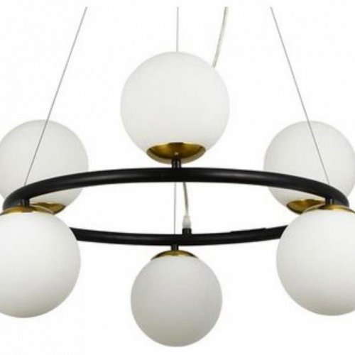 Подвесная люстра Arte Lamp Alcor A2224SP-6BK Подвесная люстра Arte Lamp Alcor A2224SP-6BK