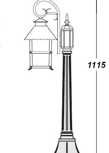 Наземный фонарь Oasis_Light CAIOR 2 81407/18/PartA Gb