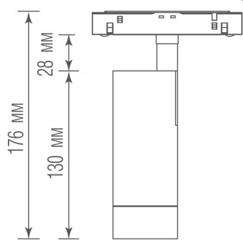 Трековый светильник Alpha DL20295WW10Br Трековый светильник Alpha DL20295WW10Br
