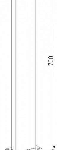 Ландшафтный светодиодный светильник Elektrostandard Flat 1538 TECHNO LED a072089
