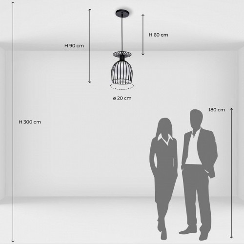 Подвесной светильник DeMarkt City Лоск 354018401