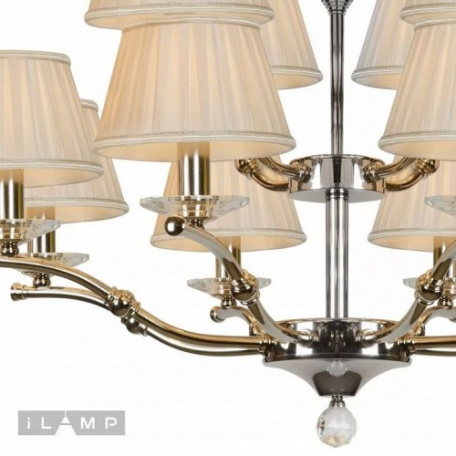 Подвесная люстра iLamp Vivaldi 85125/8+4 CR Подвесная люстра iLamp Vivaldi 85125/8+4 CR