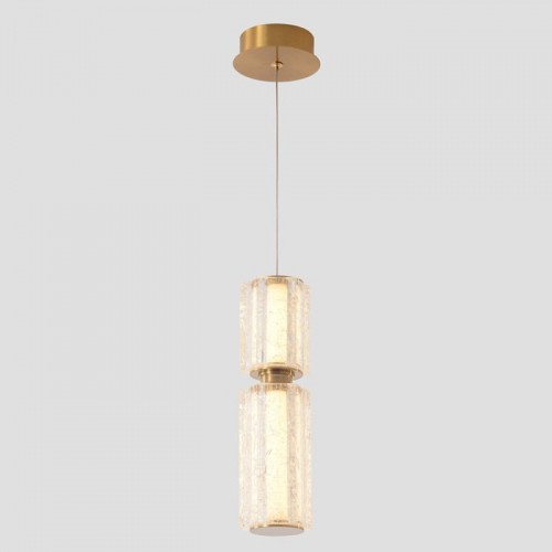 Светильник подвесной Crystal Lux ANTIQUE SP23W LED BRASS