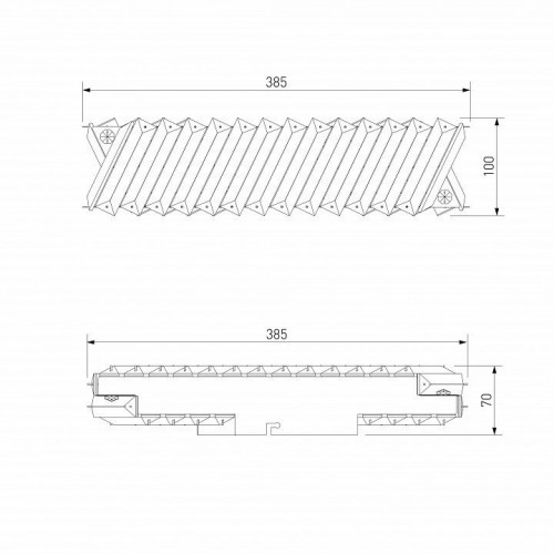 Накладной светильник Eurosvet Solis 101005 LED