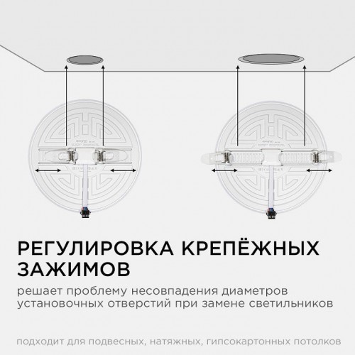 Встраиваемый светильник Apeyron Electrics  06-109