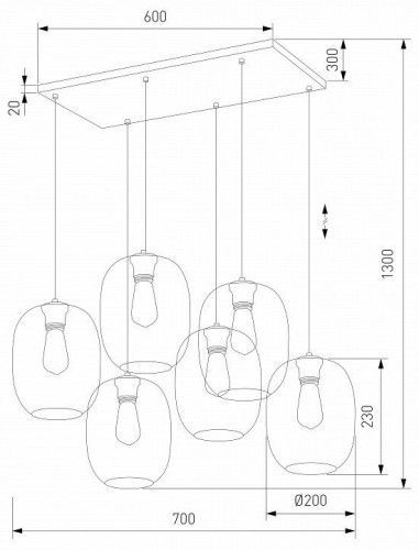 Подвесной светильник TK Lighting Elio 5974 Elio Подвесной светильник TK Lighting Elio 5974 Elio