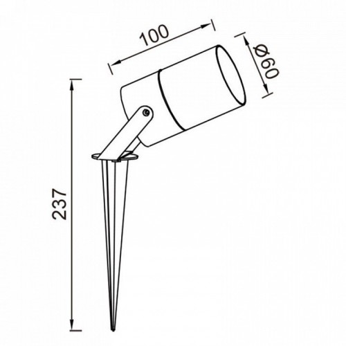 Наземный уличный светильник Mantra QUEBEC 9287