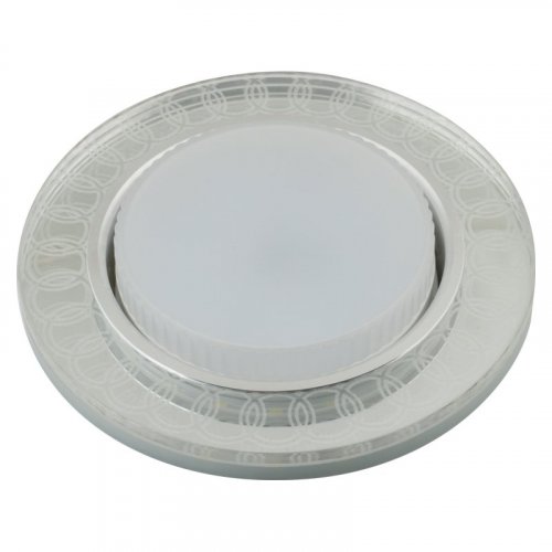 Встраиваемый светильник Fametto Luciole DLS-L157 GX53 GLASSY/CLEAR 3D