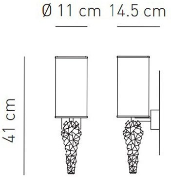Бра Axo Light Subzero APSUBZERCRCRE14 Бра Axo Light Subzero APSUBZERCRCRE14