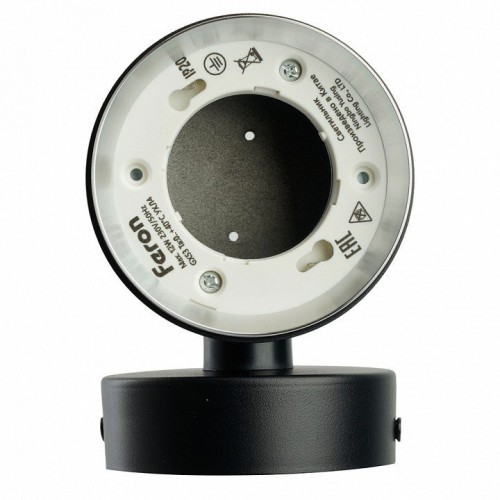 Светильник  настенный Feron HL4598  Barrel DUET 12W, 230V,GX53, черный + хром IP20