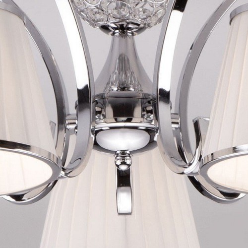 Потолочная люстра Eurosvet Tessa 60088/5 хром Потолочная люстра Eurosvet Tessa 60088/5 хром