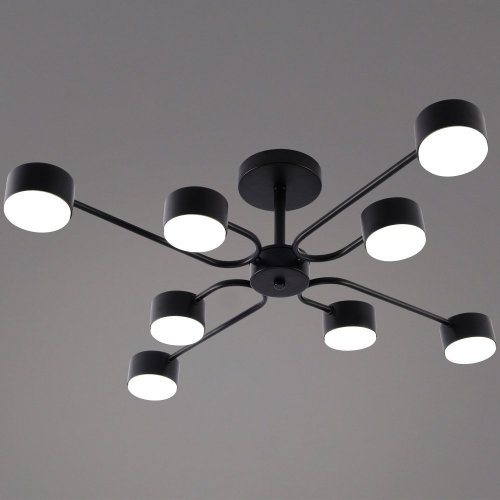 Потолочная люстра Reluce 03708-0.3-08 BK GX53