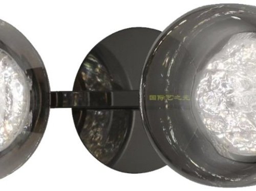 Бра DeLight Collection MT9128 MT9128-2W pearl black/smoke Бра DeLight Collection MT9128 MT9128-2W pearl black/smoke