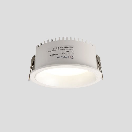 Встраиваемый светодиодный светильник Crystal Lux CLT 529C105 WH 4000K