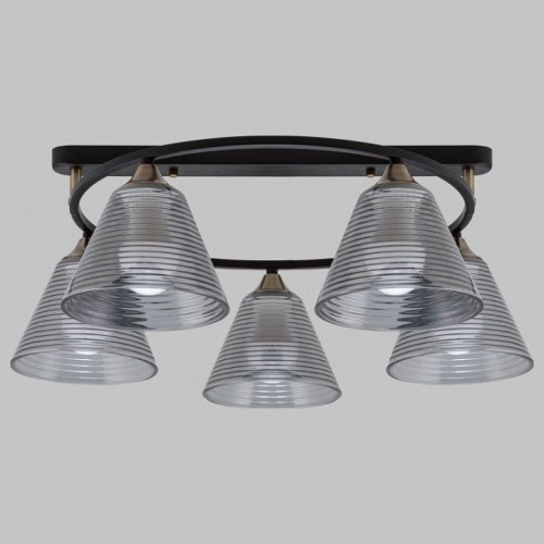 Потолочная люстра IMEX MD.5948-5-S-BK+AB