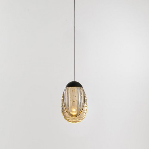 Подвесной светильник MD25090022 MD25090022-1A matt black/champagne Подвесной светильник MD25090022 MD25090022-1A matt black/champagne